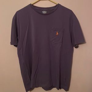 Purple polo shirt medium